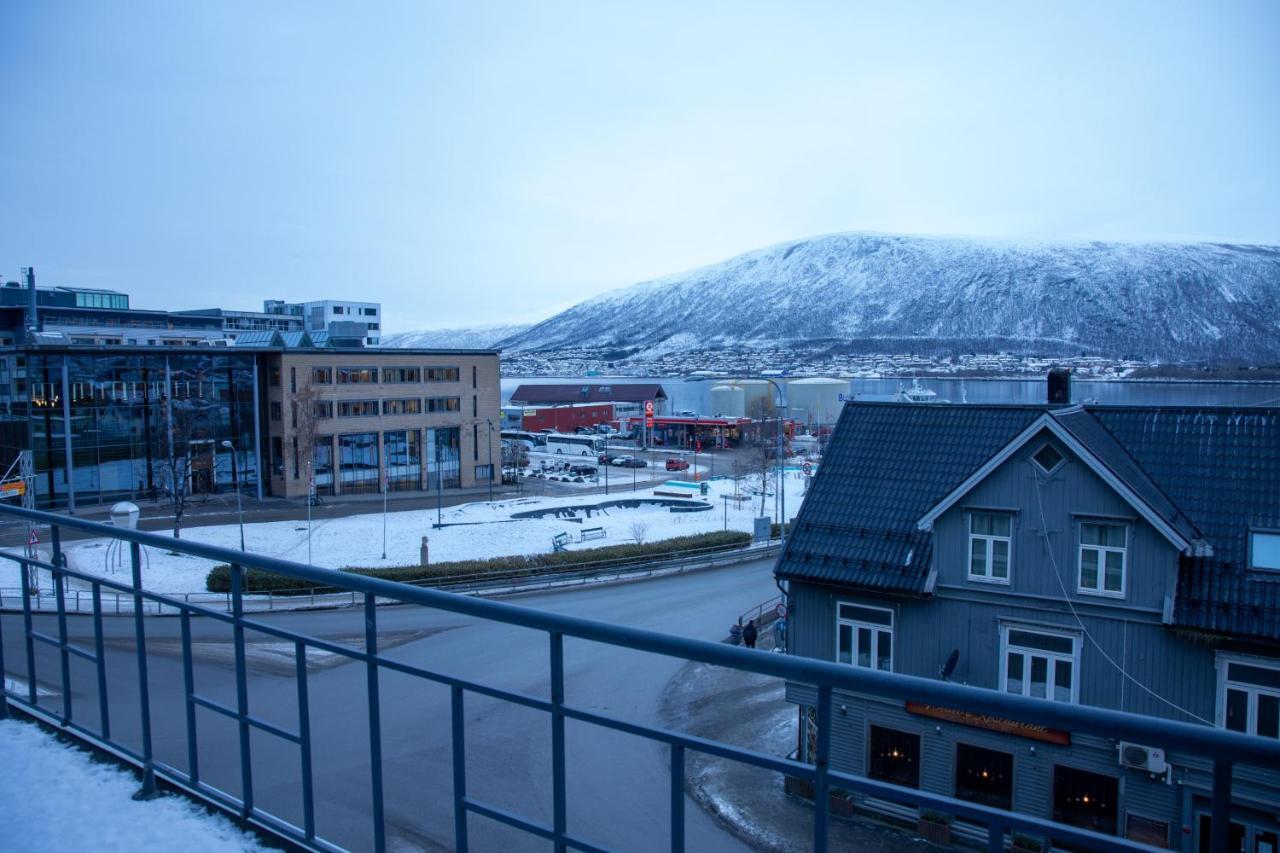 Toppleilighet Med Utsikt I Sentrum Nord Тромсе Екстер'єр фото